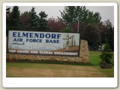 Elmendorf AFB sign
