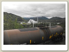 Fire suppression tank cars