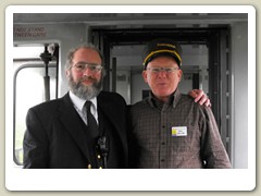 John with the conductor