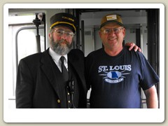 Bob with the conductor