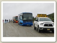 Convoy of our vehicles