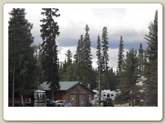 Driving through Fairbanks