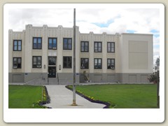 Driving through Fairbanks
