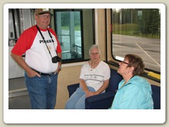 Bob, Kirsten & Lynne on board the McKinley Explorer