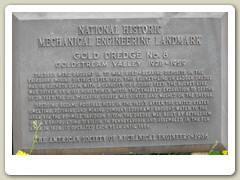 Historic landmark sign