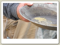 Panning for gold