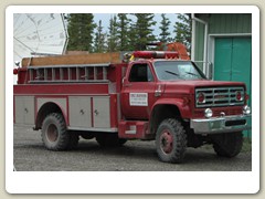 Fort Yukon tour - only fire truck