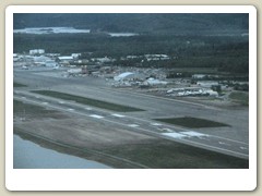 Coming back to Fairbanks airport