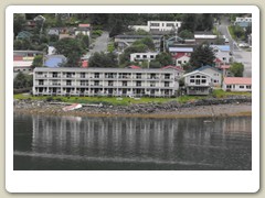 Coming into the port of Juneau