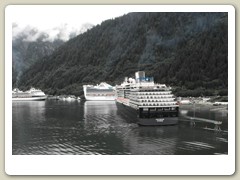Coming into the port of Juneau
