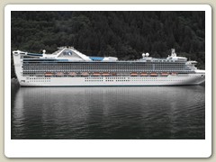 Coming into the port of Juneau