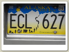License plate seen