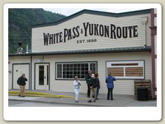 White Pass & Yukon Railway station