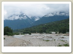 Mountain overlooking skagway