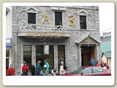 Walking around Skagway