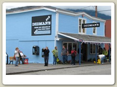 Walking around Skagway