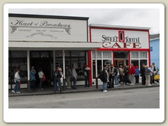 Walking around Skagway