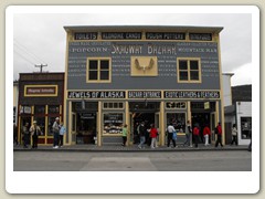 Walking around Skagway