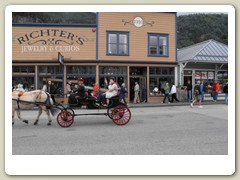 Walking around Skagway