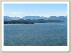 Sailing along Candian coast