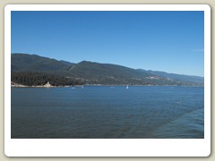 Sailing along Candian coast