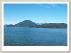 Sailing along Candian coast
