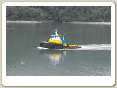 Sailing along Candian coast