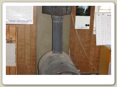 Braeburn Lodge - stove