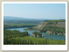Five Finger Rapids on the Yukon River