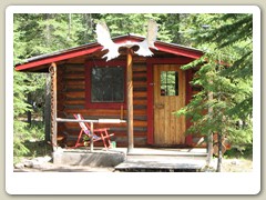 Moose Creek Lodge cabin