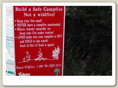 Moose Creek Lodge sign