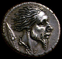 Celtic Warrior as depicted on Roman coin