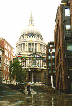 The dome of St Paul's and the Salvation Army