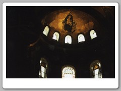 Frescoes on the dome