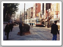 Local street close to our hotel